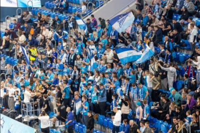 Зенит лидирует по посещаемости среди клубов Восточной Европы в сезоне 2025/2026