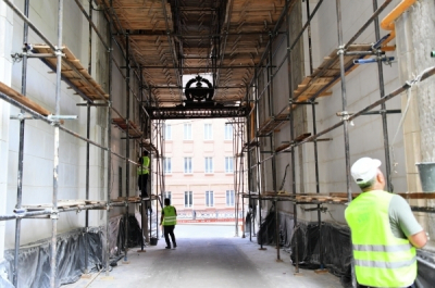 Фасады главного корпуса типографии Сытина восстановлены специалистами