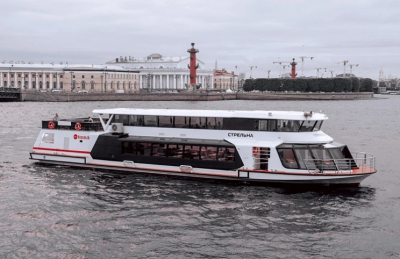 Электросудно "Стрельна" начнёт плавания в 2026 году