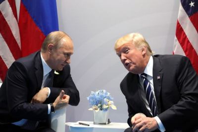 Опубликованы кадры предполагаемого места встречи Путина и Трампа